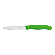 Victorinox Paring Knife, Straight Edge 10cm - Green - Hospitality Connect