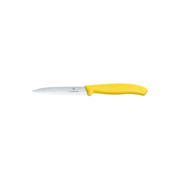 Victorinox Paring Knife, Wavy Edge 10cm - Yellow - Hospitality Connect
