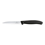 Victorinox Paring Knife, Wavy Edge 10cm - Black - Hospitality Connect