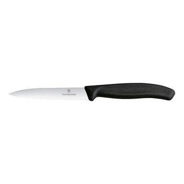 Victorinox Paring Knife, Wavy Edge 10cm - Black - Hospitality Connect