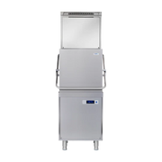 Classeq CP500SR passthrough dishwasher with steam recovery system, stainless steel exterior, and control panel.