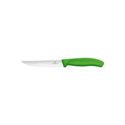 Victorinox Steak & Pizza Knife "Gourmet", Wavy Edge 12cm - Green - Hospitality Connect