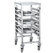 KH GASTRONORM WORKBENCH PAN CARRIER SINGLE 6 TIER S/STEEL