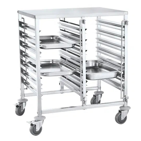 KH GASTRONORM WORKBENCH PAN CARRIER DOUBLE 6 TIER S/STEEL