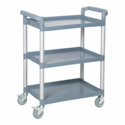 KH 3 TIER TROLLEY SMALL 810 x 410 x 910mm HIGH GREY