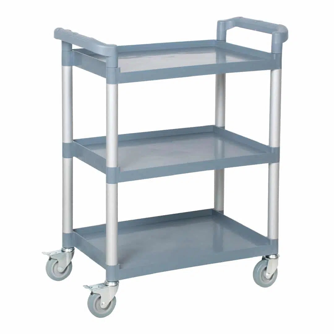 KH 3 TIER TROLLEY LARGE 1030 x 490 x 950mm HIGH GREY