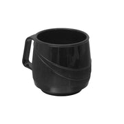 KH HEALTHCARE MODERNE BEV MUG INSULATED SINGLE HDLE 250ml BLACK PP/PU (#32) Box 24 - Hospitality Connect
