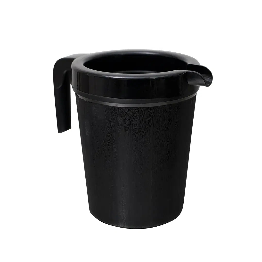 KH HEALTHCARE TRADITIONAL JUG 1lt INSULATED BLACK PP/PU (#10)