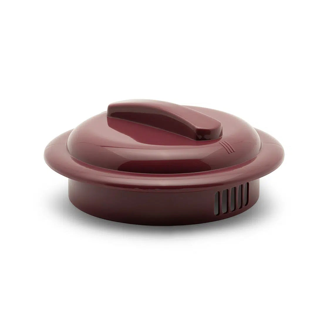 KH HEALTHCARE TRADITIONAL JUG 1lt LID BURGUNDY PP (#11)