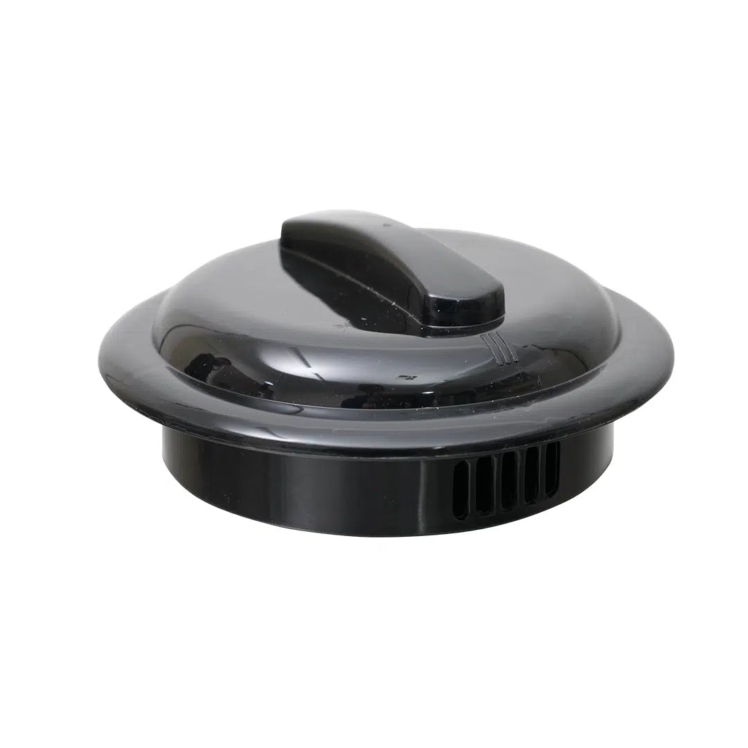 KH HEALTHCARE TRADITIONAL JUG 1lt LID BLACK PP (#11)