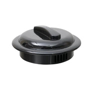 KH HEALTHCARE TRADITIONAL JUG 1lt LID BLACK PP (#11)