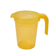 KH HEALTHCARE JUG GRADUATED 1lt YELLOW PP (#21) Box of 12