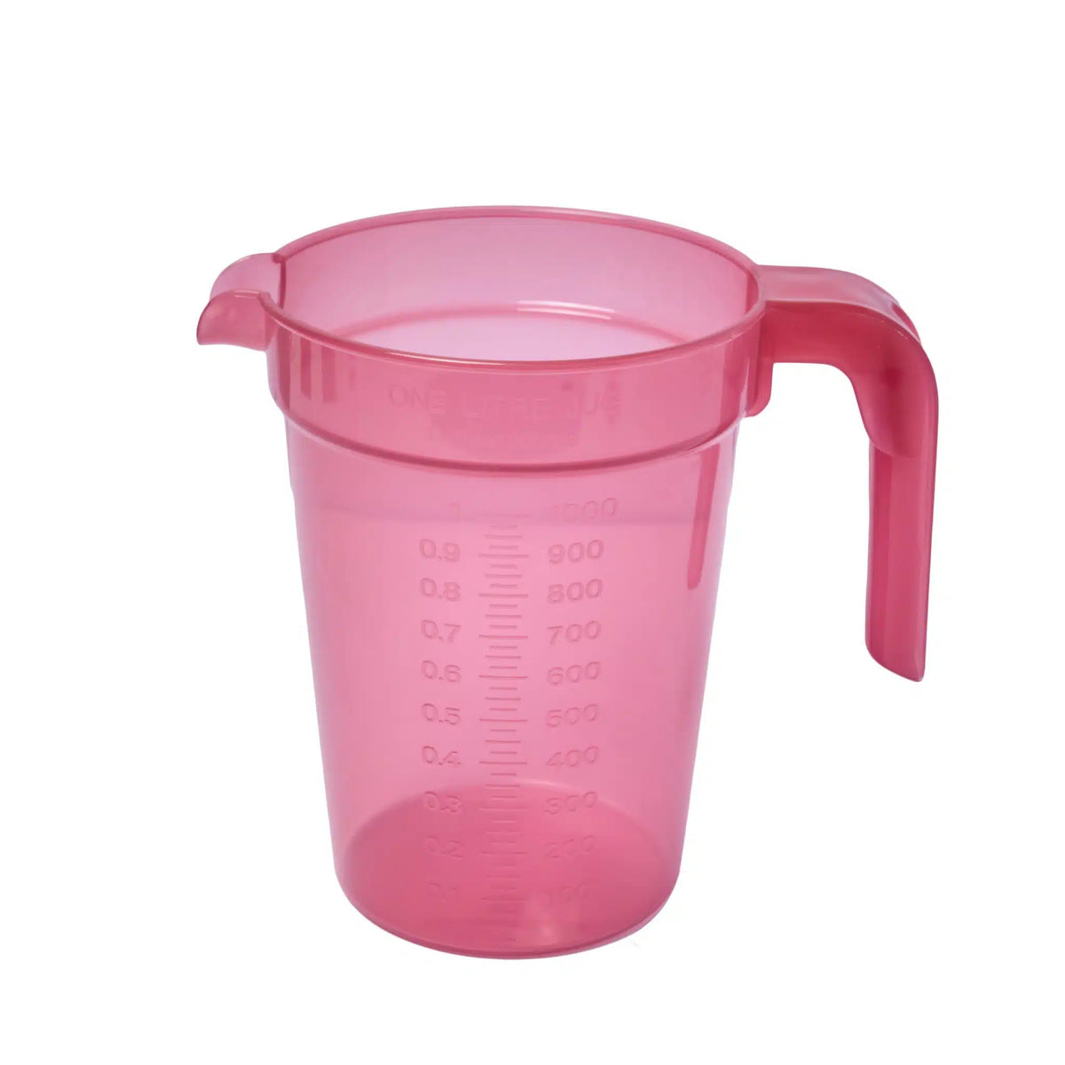 KH HEALTHCARE JUG GRADUATED 1lt BURGUNDY TINT PP (#21) Box of 12