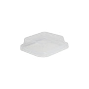 KH HEALTHCARE LID TO FIT SQUARE BOWL 98370/72/74 CLEAR PP (#20) Box of 12