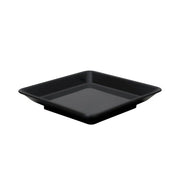 KH HEALTHCARE BREAD/BUTTER PLATE 140 x 140mm BLACK PP (#23) Box of 12