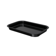 KH HEALTHCARE RECTANGULAR TRAY BLACK PP (#25) Box 12 - Hospitality Connect