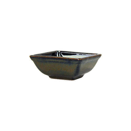 TABLEKRAFT ARTISTICA SQR SAUCE DISH 80x35mm REATIVE BROWN Box of 4