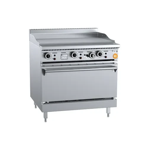 K + Oven with 900mm Grill Plate On Stand KOV-GRP9. - Hospitality Connect