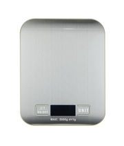 CUISENA Slim Line 5kg Digital Scale - Silver - Hospitality Connect