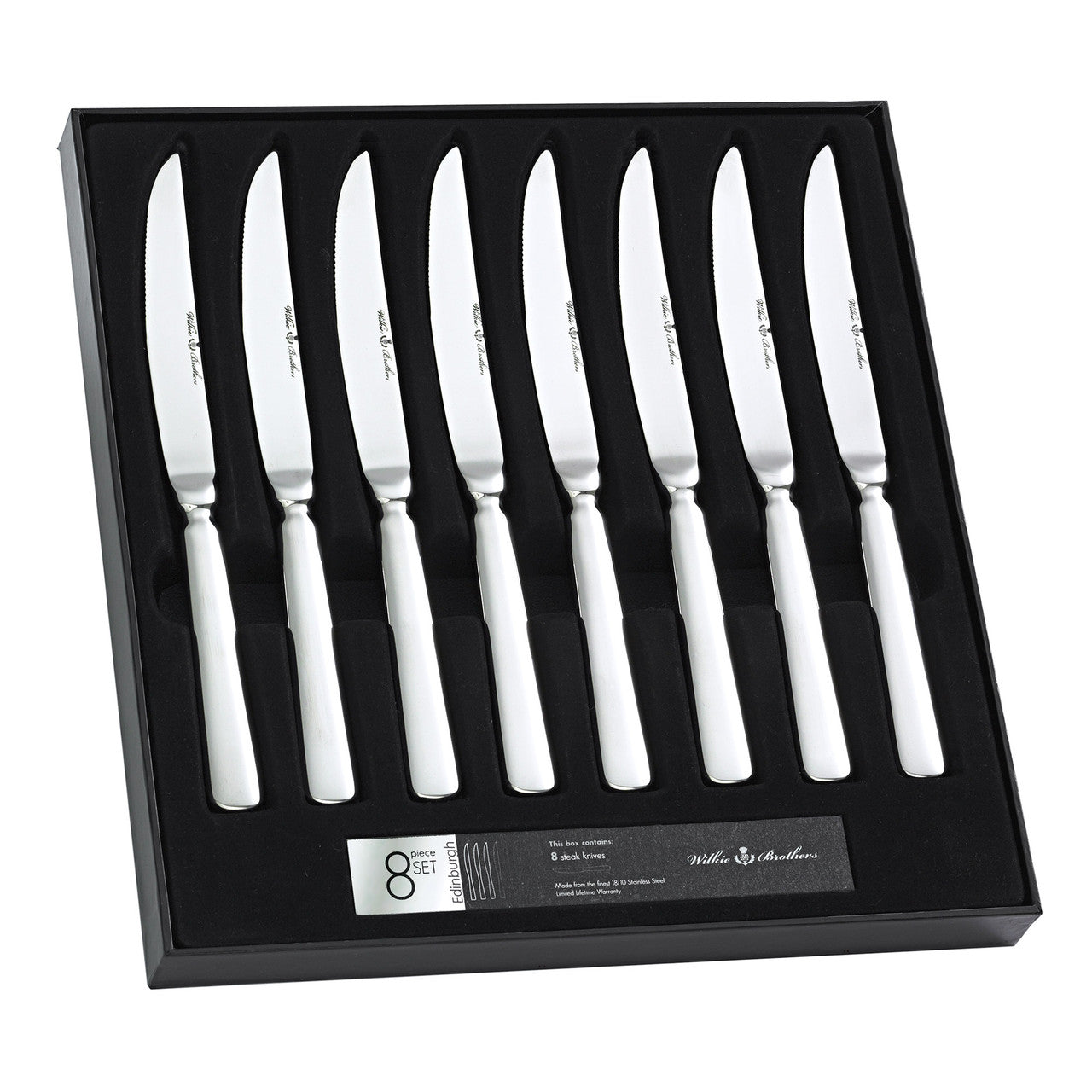 Wilkie Brothers Edinburgh 8 Piece Steak Knife Set99508 - Hospitality Connect
