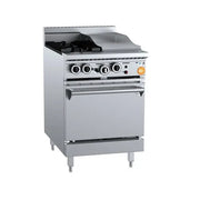 K + Oven with Two Open Burners & 300mm Grill Plate KOV-SB2-GRP3. - Hospitality Connect