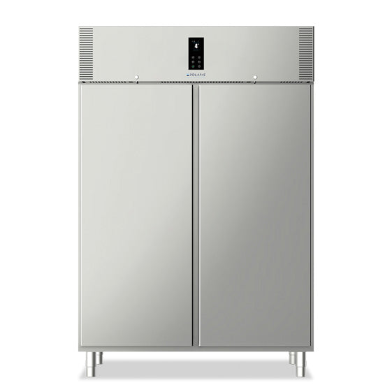 POLARIS 1085L Capacity Two Steel Door Refrigerated Cabinet | Self Contained | -2°C to +8°C - Hospitality Connect
