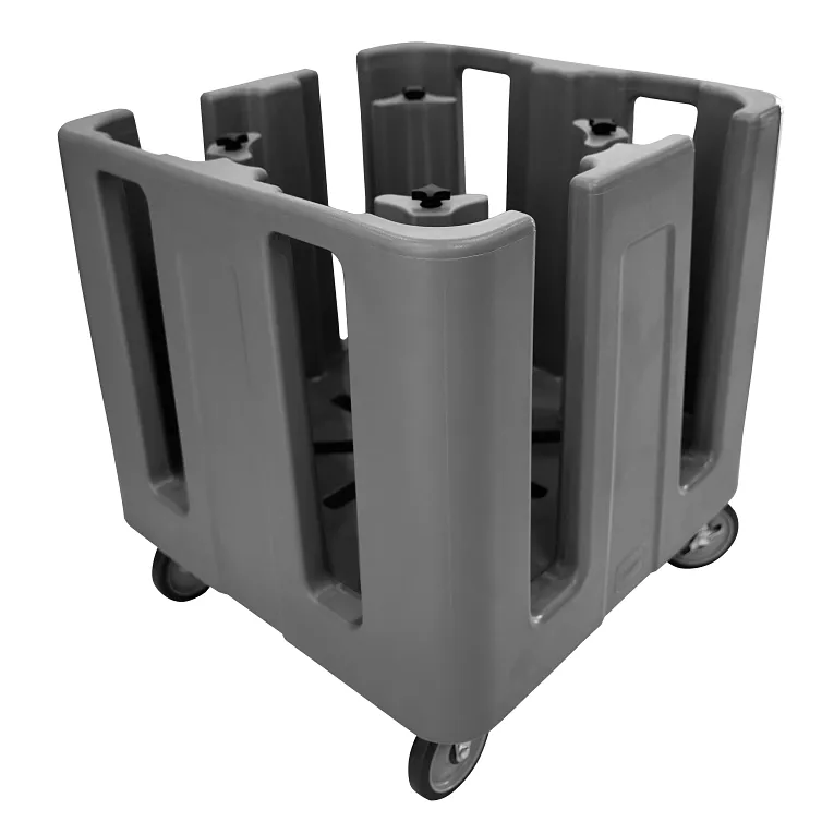 CAMBRO ADJUSTABLE R DISH CADDY TOWER 4-SLTBL