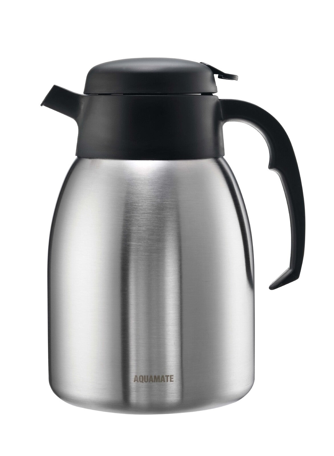 Aquamate Square Beverage Dispenser 1.5 Gallon with SS Spigot and Tritan body & filter/ Brushed stainless/ BPA FREE - Hospitality Connect