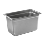 KH GN EURO FOOD PAN ANTI-JAM 1/4 X 150mm S/STEEL