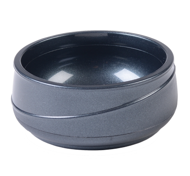 Aladdin Temp-Rite Allure 8 oz. Round Insulated Soup Bowl, Tungsten Box of 48 ALB510 - Hospitality Connect