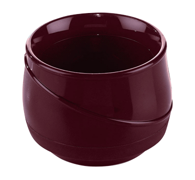 Aladdin Temp-Rite Allure 5 oz. Round Insulated Soup Bowl, Burgundy Box of 48 ALC350 - Hospitality Connect