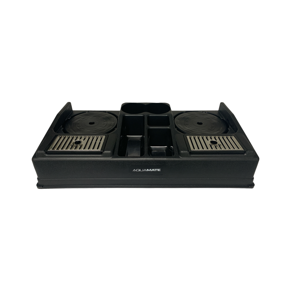 Aqumate AIR POT CADDY • AM-CD2 for two air pots - Hospitality Connect