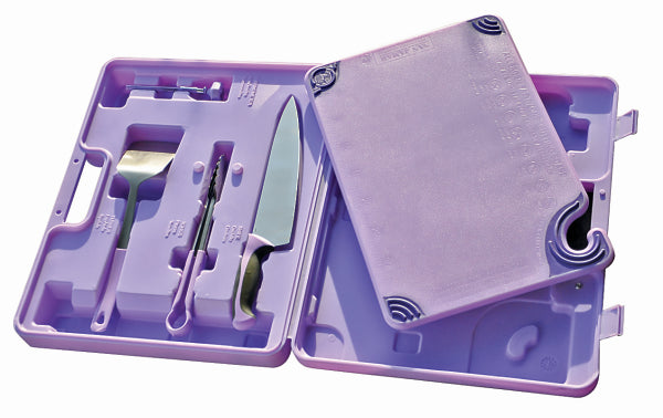 San Jamar Allergen Safe-T-Zone System in Purple   ASZ121812SYS - Hospitality Connect