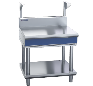 Blue Seal Evolution Series B90S-LS - 900mm Bench Top With Salamander Support Leg Stand - Hospitality Connect