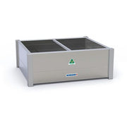Roband Hot Bain Marie 4 x 1/2 size, pans not included, double row BM22