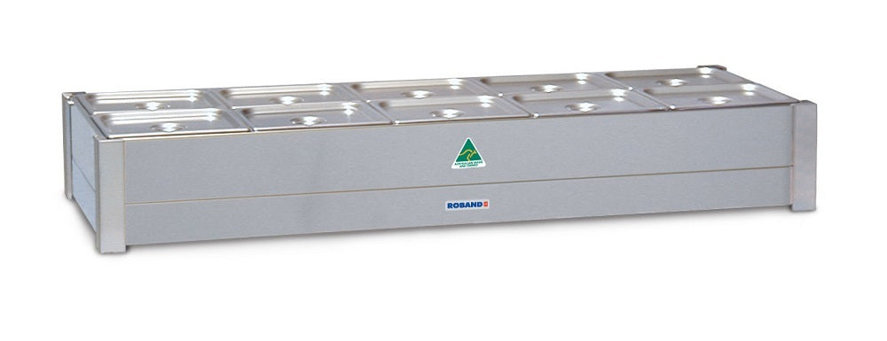 Roband  BM25 Bain Marie
Fits 2 rows 5 x 1/2 size pans | Pans not included - Hospitality Connect