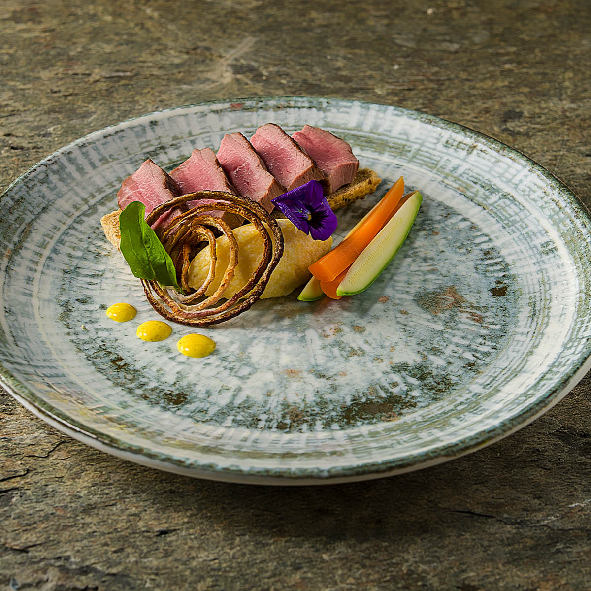 BONNA ODETTE OLIVE ROUND COUPE BOWL 230x50mm (ODTOLBLM23CK) Box of 6 - Hospitality Connect