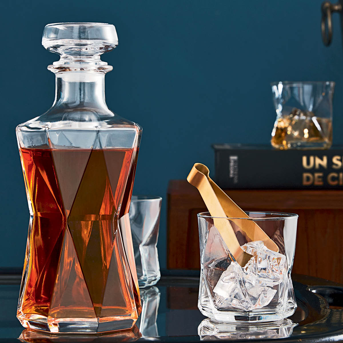 BORMIOLI ROCCO CASSIOPEA SPIRIT DECANTER 800ml CLR (2.34524) - Hospitality Connect