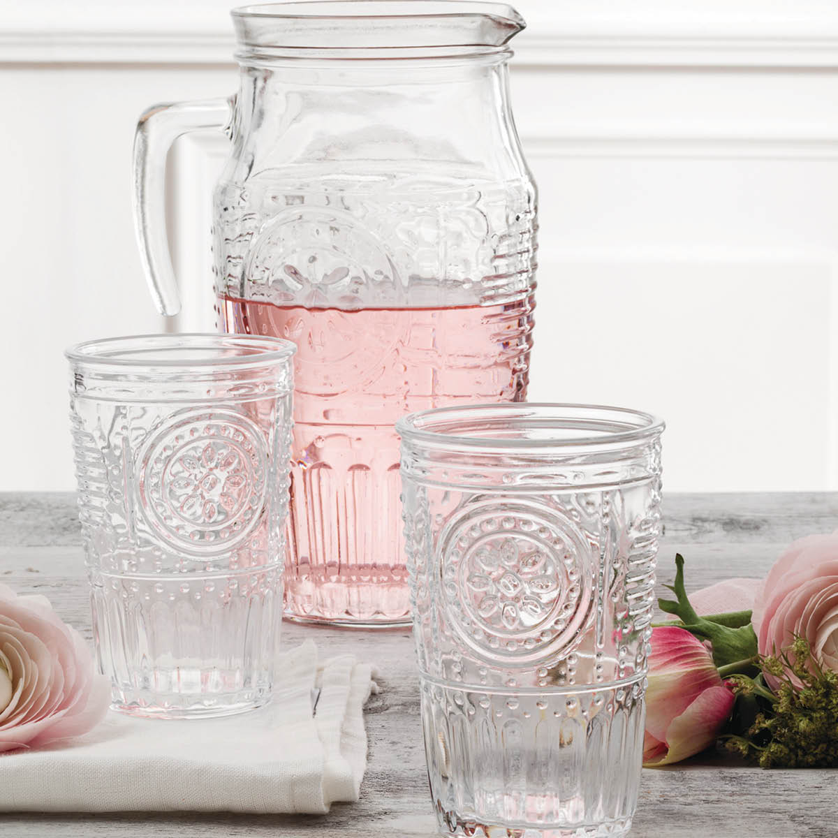 BORMIOLI ROCCO ROMANTIC WATER PITCHER 1.8lt CLEAR (3.35942) - Hospitality Connect
