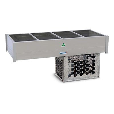 Roband Refrigerated Bain Marie 8 x 1/2 size, pans not included, double row BR24
