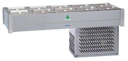Roband Refrigerated Bain Marie 10 x 1/2 size, pans not included, double row BR25 - Hospitality Connect