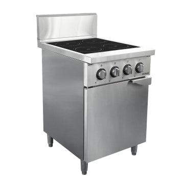 Brenner Volt 800 Series Induction Cooker, 4 Hob, with Splashback on Stand - BREE8-600IC