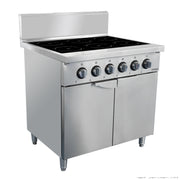 Brenner Volt 800 Series Induction Cooker, 6 Hob, with Splashback on Stand - BREE8-900IC
