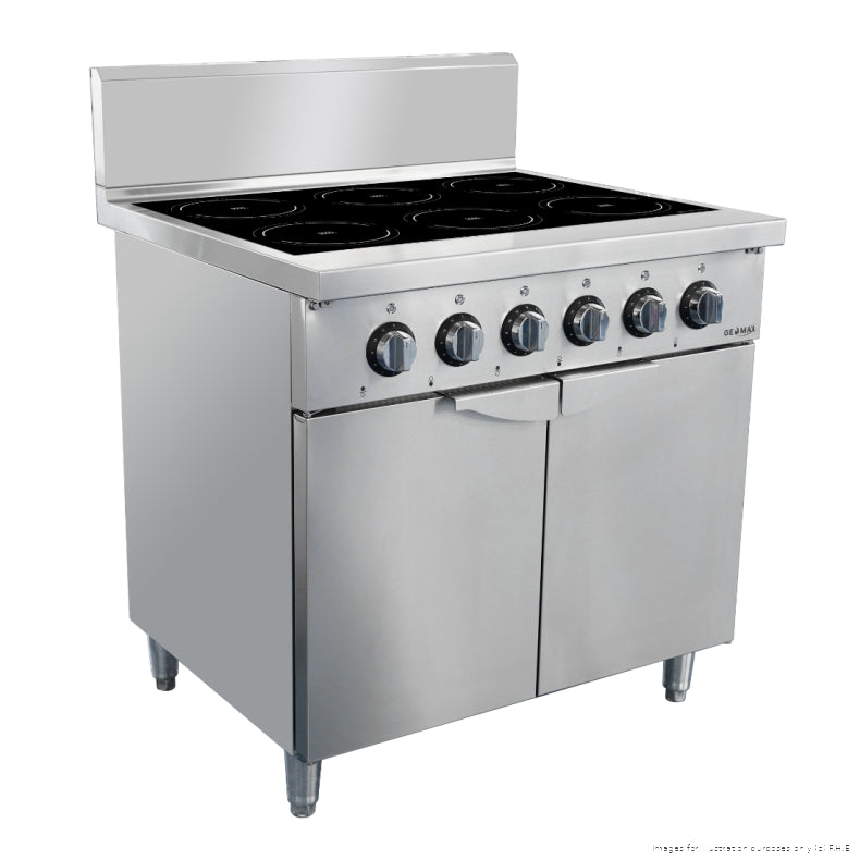Brenner Volt 800 Series Induction Cooker, 6 Hob, with Splashback on Stand - BREE8-900IC
