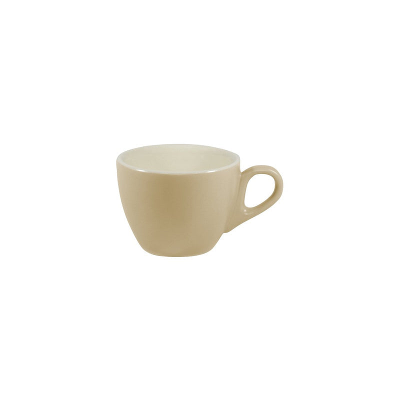 BREW-HARVEST/WHITE MATT FLAT WHITE CUP 160ml Box of 6