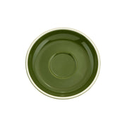 BREW-PINE GREEN ESPRESSO SAUCER SUIT BW10000 Box of 6