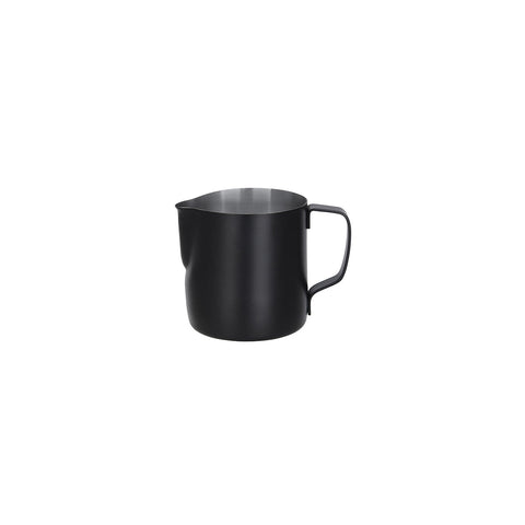 BREW MILK FROTHING JUG S/S 350ml POWDER COAT BLACK - Hospitality Connect