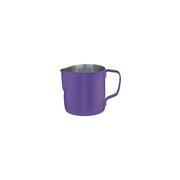 BREW MILK FROTHING JUG POWDER COATED EXTERIOR 350ml PURPLE - Hospitality Connect
