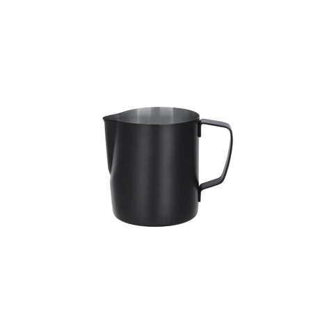 BREW MILK FROTHING JUG S/S 600ml POWDER COAT BLACK - Hospitality Connect