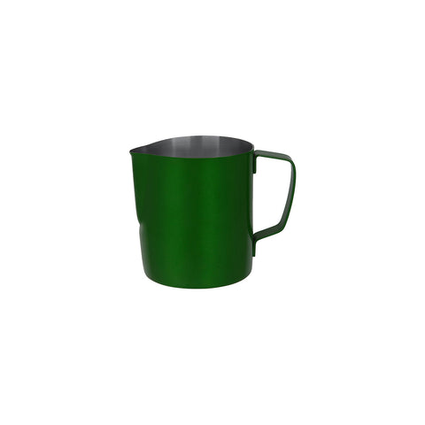 BREW MILK FROTHING JUG S/S 600ml POWDER COAT GREEN - Hospitality Connect